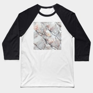 Rose crystal marble II Baseball T-Shirt